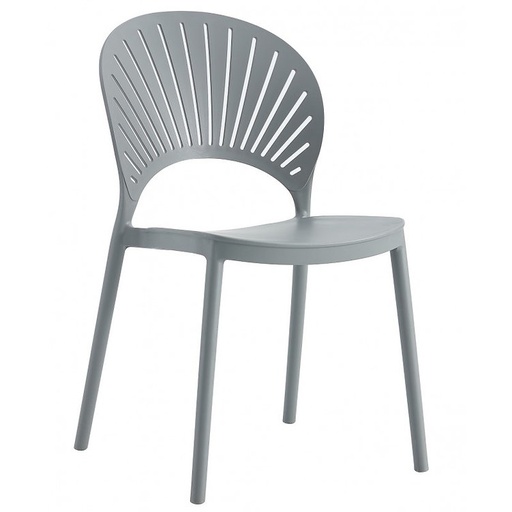 [0303121] SILLA WILSON COMEDOR GRIS