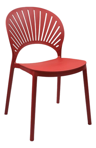 [R2024] SILLA WILSON COMEDOR ROJA