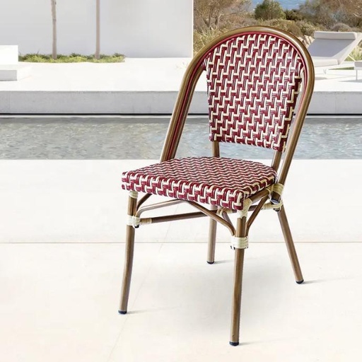 [485989] SILLA RT43 ROJO CON BLANCO
