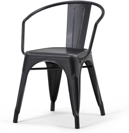 [Q24TY] SILLA MILAN #2 COMEDOR NEGRA