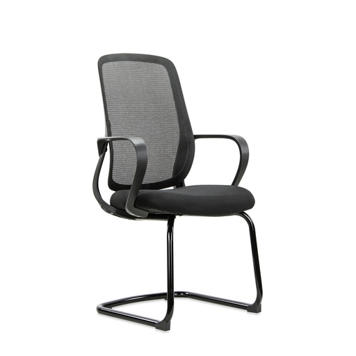[6242D] SILLA DE ESPERA DAN 6242D (TODA NEGRA)