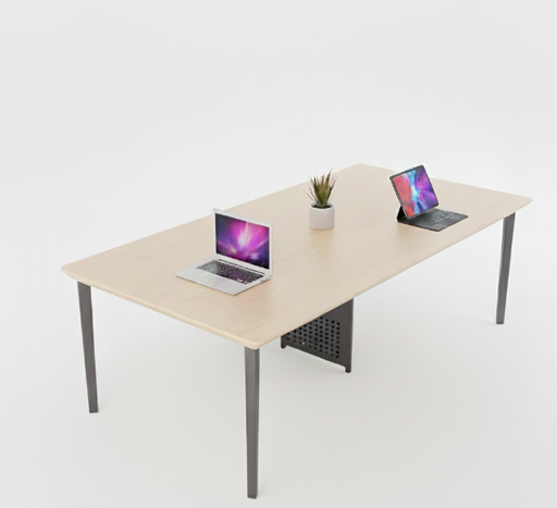 [ODFC05] MESA DE CONFERENCIA MODELO KARL 8-10P (MADERA CLARO)