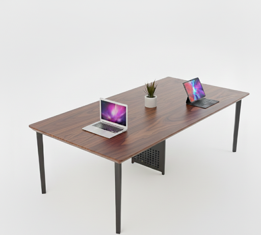 [ODFC06] MESA DE CONFERENCIA MODELO KARL 8-10P (MADERA OSCURO)