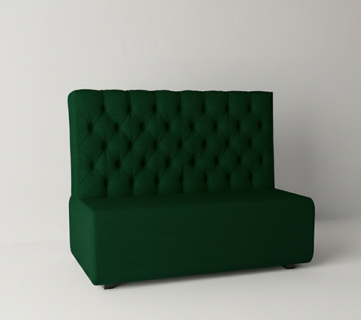 [10806] BANCA TAPIZADA CAPITONEADA SOLO RESPALDO POR METRO GAMA B