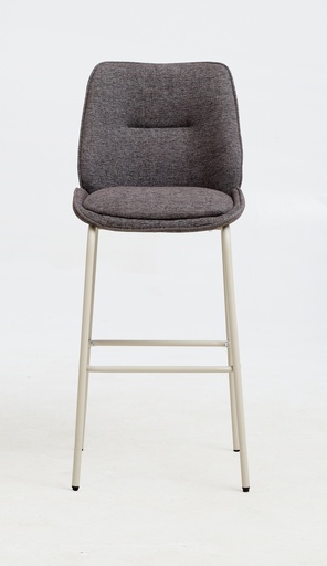 [24061284] SILLA BAR OWEN GRIS (46x54x106.5x75CM）