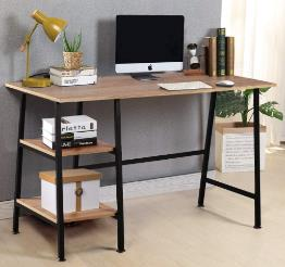 [FG-2084] ESCRITORIO DE OFICINA OREON ROBLE BLANCO (110x50.5x75CM)