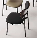 SILLA TORINO COMERDOR NEGRO (54*48*80CM)