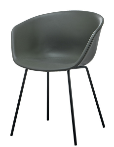 [YWJ-6618K-V] SILLA  COMEDOR AURA VERDE (44x56x78CM)