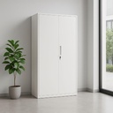 ARMARIO DE 2 PUERTAS BLANCO ODFC16 (90*40*185CM)