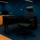 ESCRITORIO SM110M COLOR NEGRO(56x28x30)