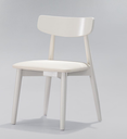 SILLA ORLIN  TODA BLANCO(80*45*43*46CM)