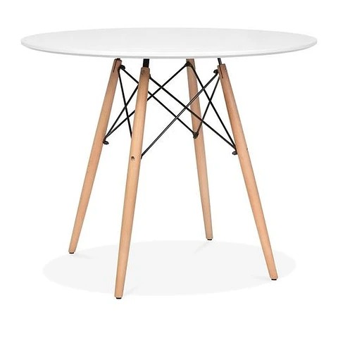 [3376] MESA HOPE DE 30"/COLOR BLANCO