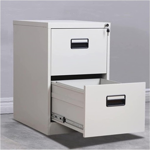 [10171] ARCHIVO METALICO DE 02-GAVETAS BEIGE (18*24.5*29)(2drawers)