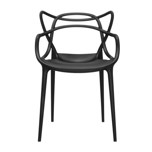 [504212] SILLA HERMES COLOR NEGRO COMEDOR (YWJ-6648)