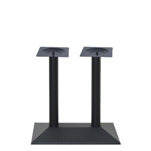 [409080] BASE PARA MESA DOBLE PATA HIERRO NEGRO 1005 (BASE 28X16)