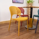 SILLA WILSON COMEDOR AMARILLA