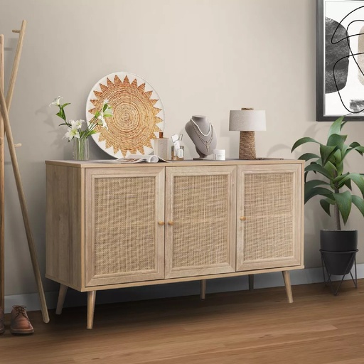 [515105] BUFETERA MIKAELA (YC1KY21006-3) COLOR MADERA 48x16x28.5a pulg