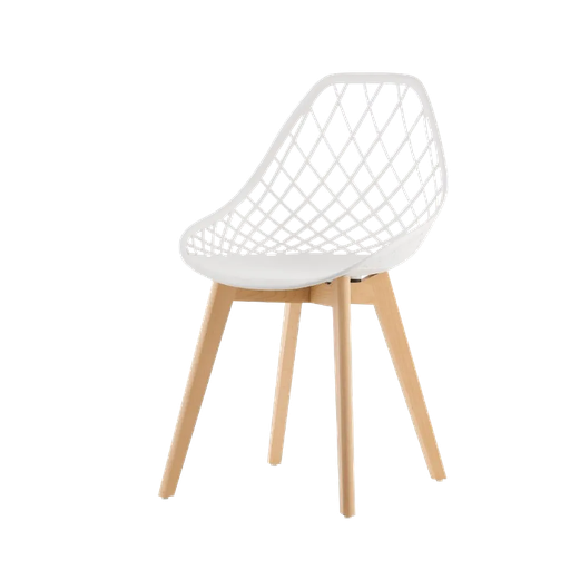 [95487] SILLA VALENCIA COLOR BLANCA