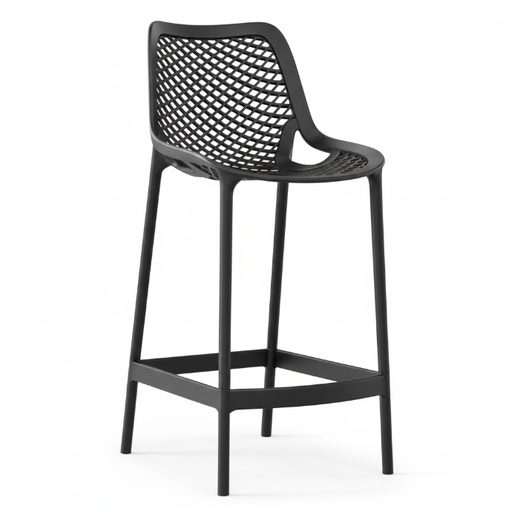[6479] SILLA ROGER BAR NEGRO